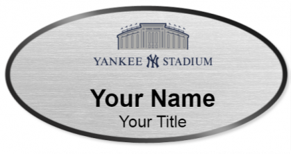 Custom name badges for Yankee Stadium
