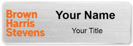 Custom name badges for Brown Harris Stevens