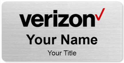 Custom name badges for Verizon
