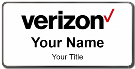 Custom name badges for Verizon