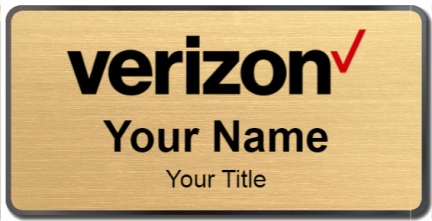 Custom name badges for Verizon