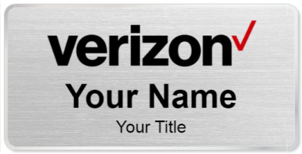 Custom name badges for Verizon