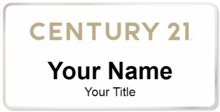 Custom name badges for Century21