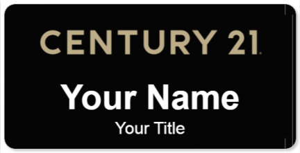 Custom name badges for Century21