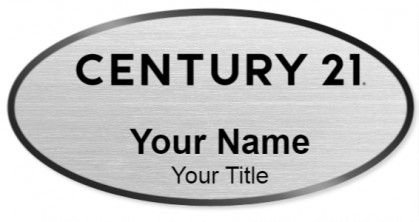 Custom name badges for Century 21