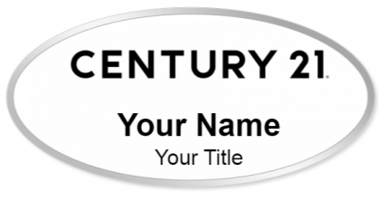 Custom name badges for Century 21