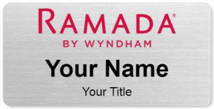 Custom name badges for Ramada