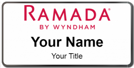 Custom name badges for Ramada