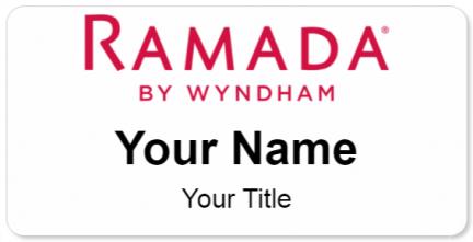 Custom name badges for Ramada