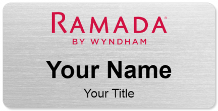 Custom name badges for Ramada By Wyndham