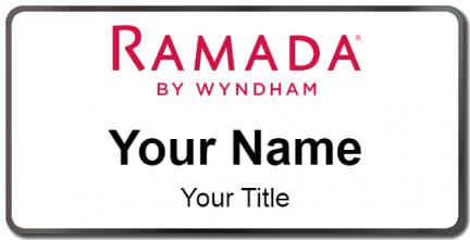 Custom name badges for Ramada By Wyndham