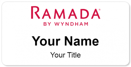 Custom name badges for Ramada By Wyndham