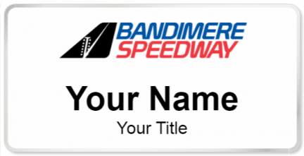 Custom name badges for Bandimere Speedway