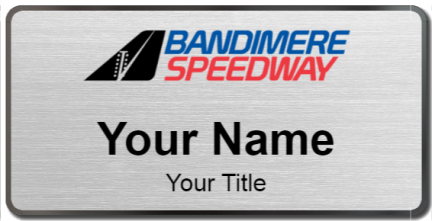 Custom name badges for Bandimere Speedway
