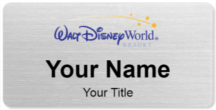 Custom name badges for Walt Disney World Resort