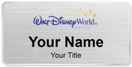 Custom name badges for Walt Disney World Resort