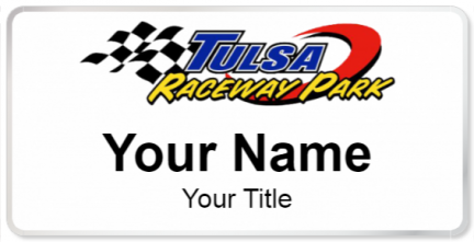 Custom name badges for Tulsa Raceway Park