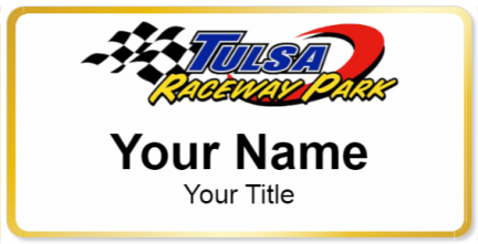Custom name badges for Tulsa Raceway Park