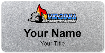 Custom name badges for Virginia Motorsports Park
