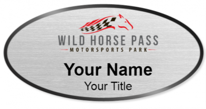 Custom name badges for Wild Horse Pass Motorsports Park