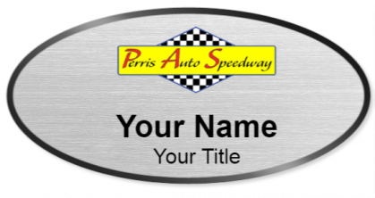 Custom name badges for Perris Auto Speedway