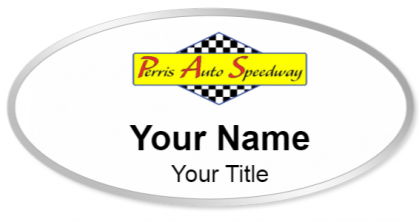 Custom name badges for Perris Auto Speedway