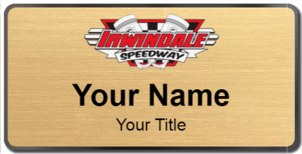 Irwindale Speedway Template Image