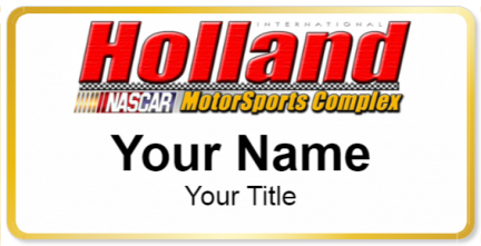 Holland Speedway Template Image