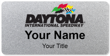 Custom name badges for Daytona International Speedway