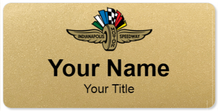 Custom name badges for Indianapolis Motor Speedway
