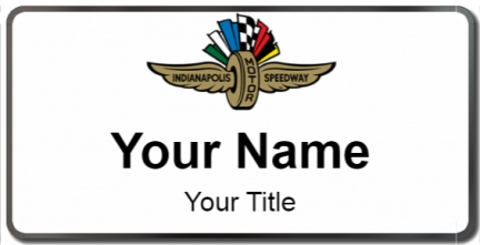 Custom name badges for Indianapolis Motor Speedway