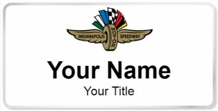 Custom name badges for Indianapolis Motor Speedway