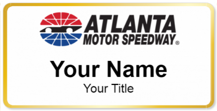 Atlanta Motor Speedway Template Image