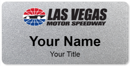 Custom name badges for Las Vegas Motor Speedway