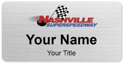 Custom name badges for Nashville Superspeedway