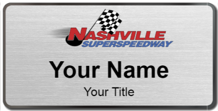 Custom name badges for Nashville Superspeedway