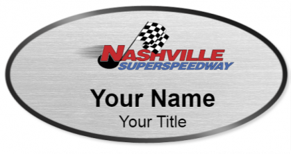 Custom name badges for Nashville Superspeedway