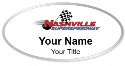 Custom name badges for Nashville Superspeedway