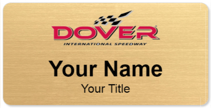 Custom name badges for Dover International Speedway