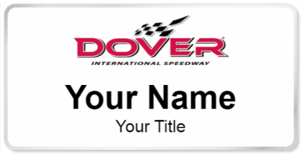 Custom name badges for Dover International Speedway