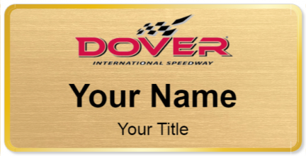 Custom name badges for Dover International Speedway