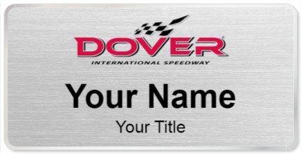 Custom name badges for Dover International Speedway