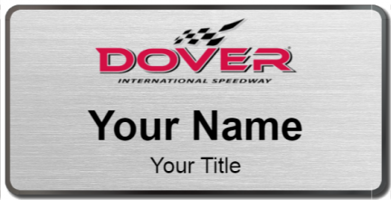 Custom name badges for Dover International Speedway