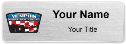 Custom name badges for Memphis International Raceway