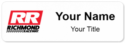 Custom name badges for Richmond International Raceway