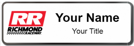 Custom name badges for Richmond International Raceway