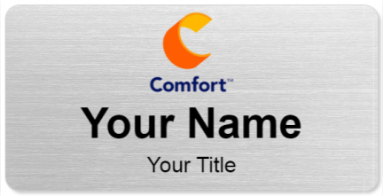 Custom name badges for Comfort Inn Hotel