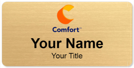 Custom name badges for Comfort Inn Hotel