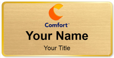 Custom name badges for Comfort Inn Hotel