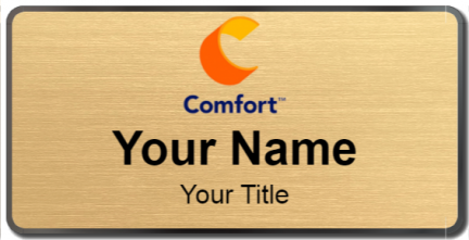 Custom name badges for Comfort Inn Hotel